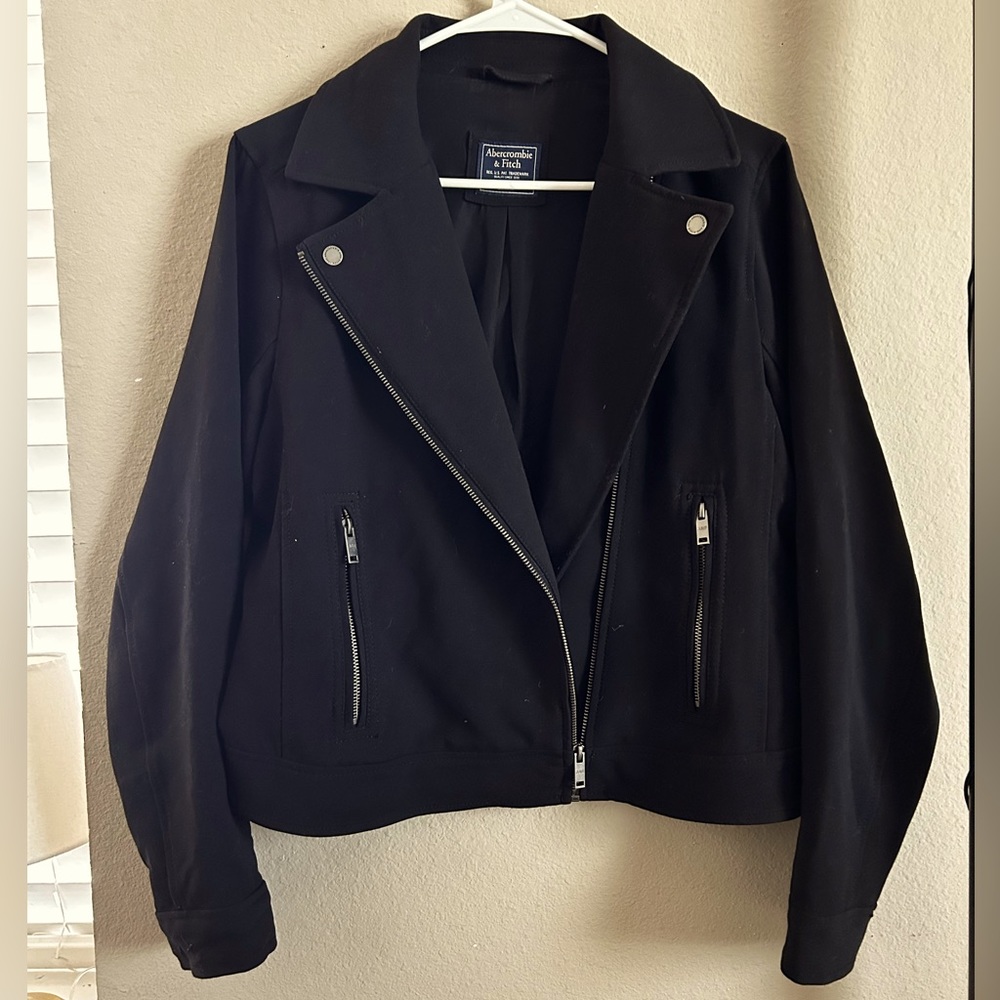 Abercrombie & Fitch Zip-Up Suit Jacket